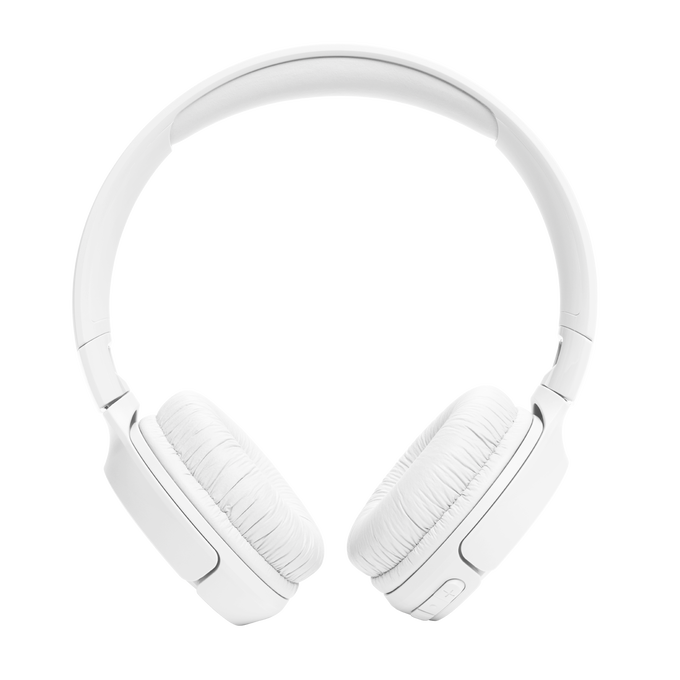 JBL Tune 520BT - White - Wireless on-ear headphones - Back image number null